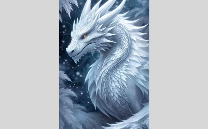 Male Ice Dragon