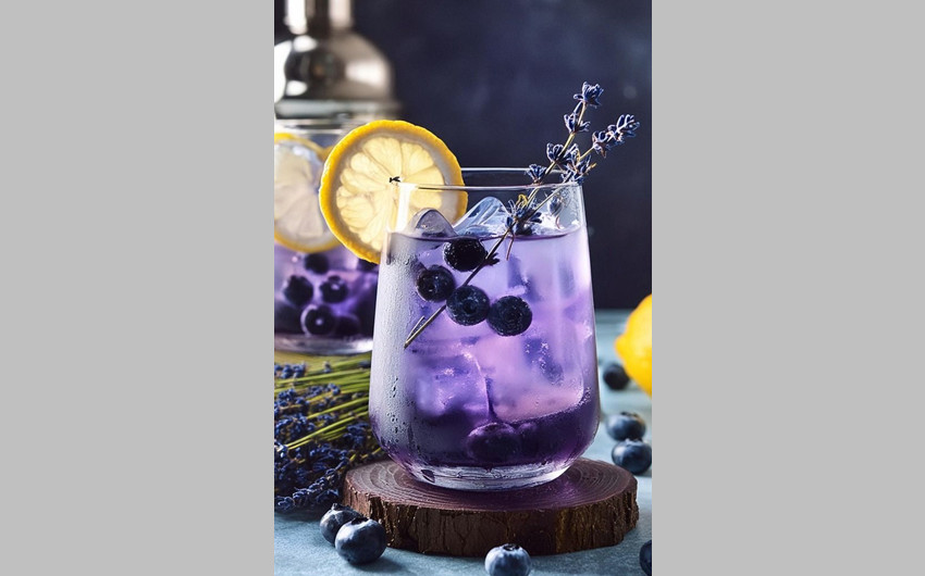 Blueberry Lavender Martini