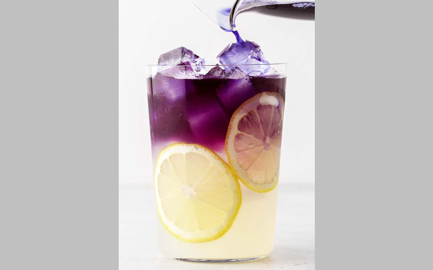 Butterfly Pea Flower Lemonade