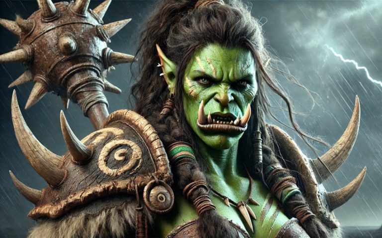 100 Powerful Female Orc Names for Your Fantasy Characters