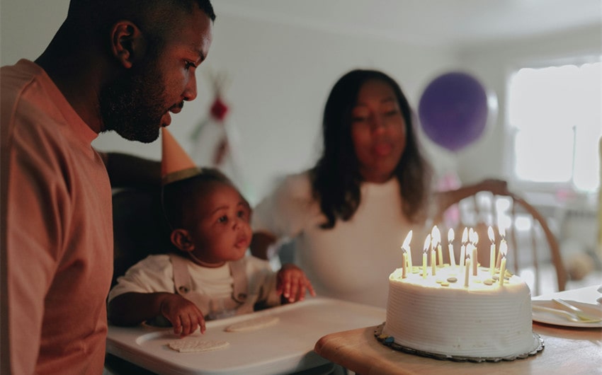 Baby Birthday Wishes from Parents